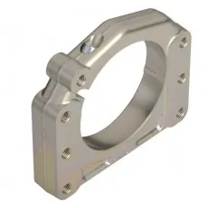 Axle's forged AL misaligned support 10 mm central