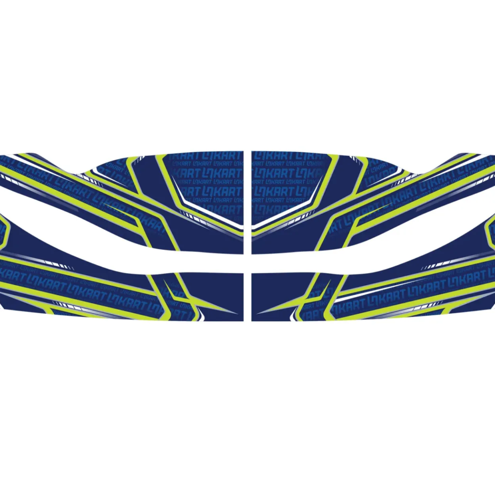 FRONT BUMPER STICKERS KG 2023 LN KART