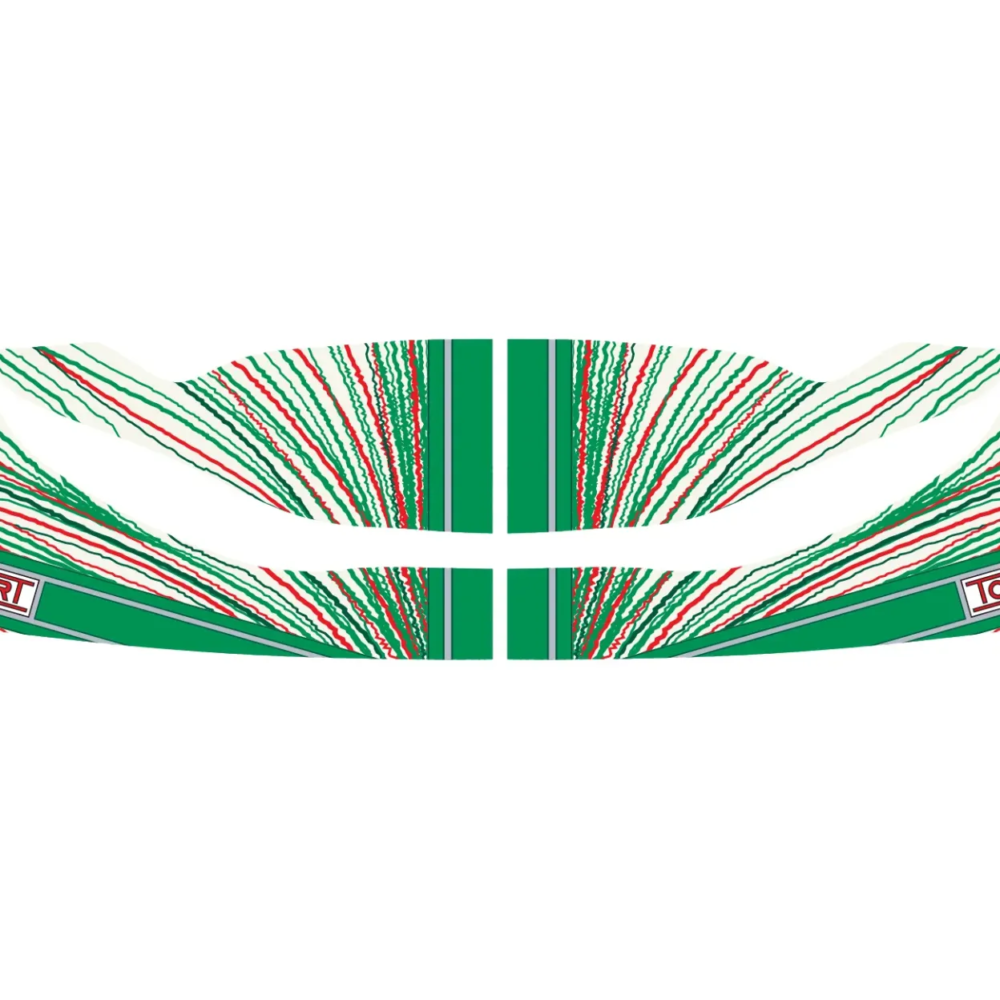 FRONT BUMPER STICKERS KG 2023 TONY KART